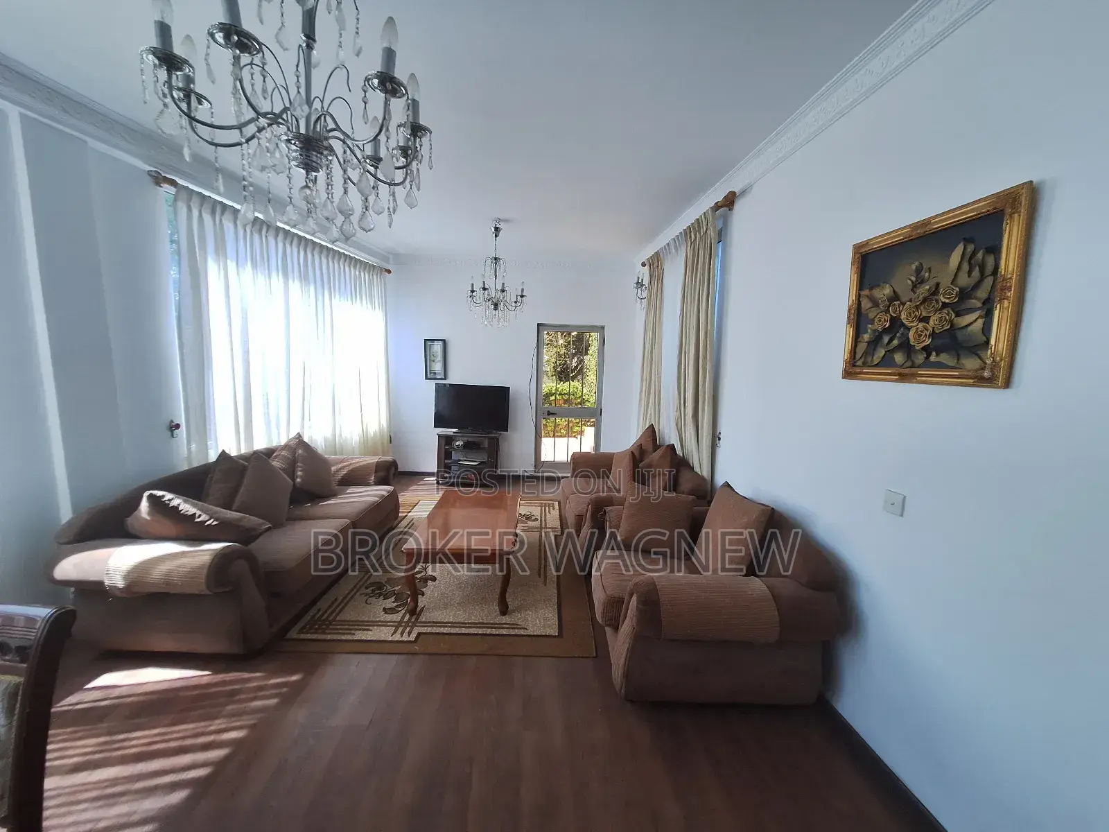 Furnished 5bdrm House in Bole for rent