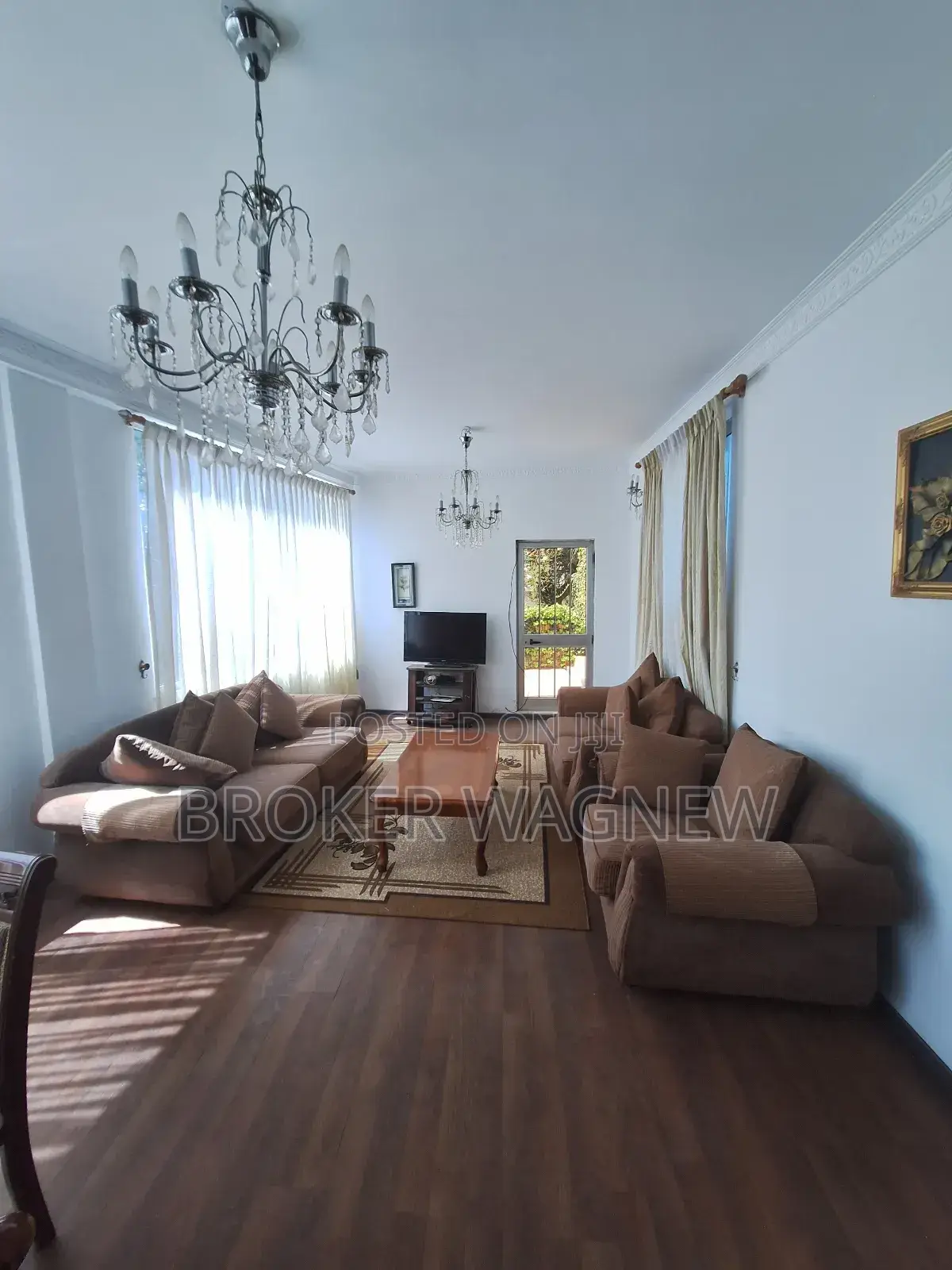 Furnished 5bdrm House in Bole for rent