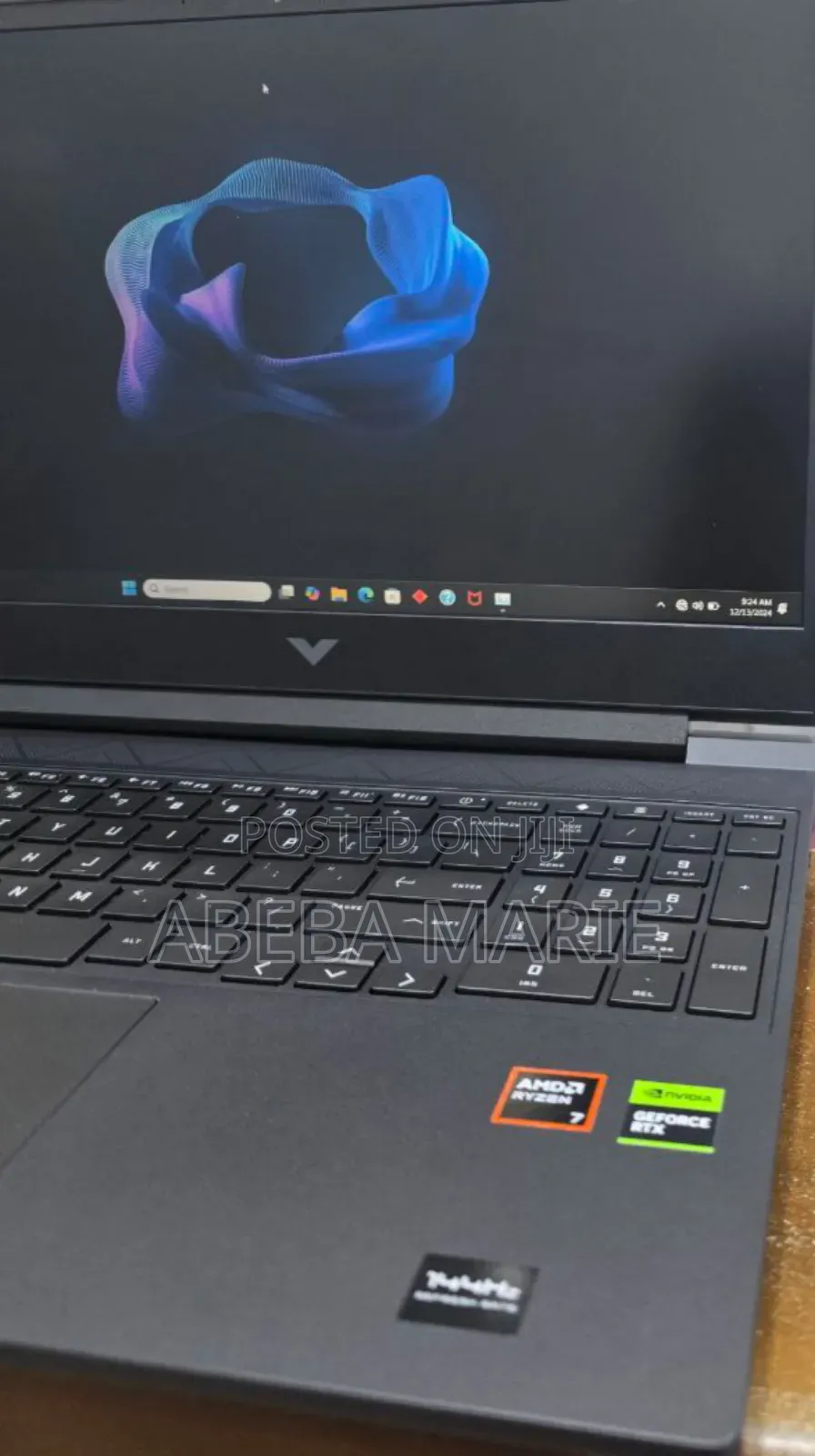 New Laptop HP Victus 16 16GB AMD Ryzen 7 SSD 1T