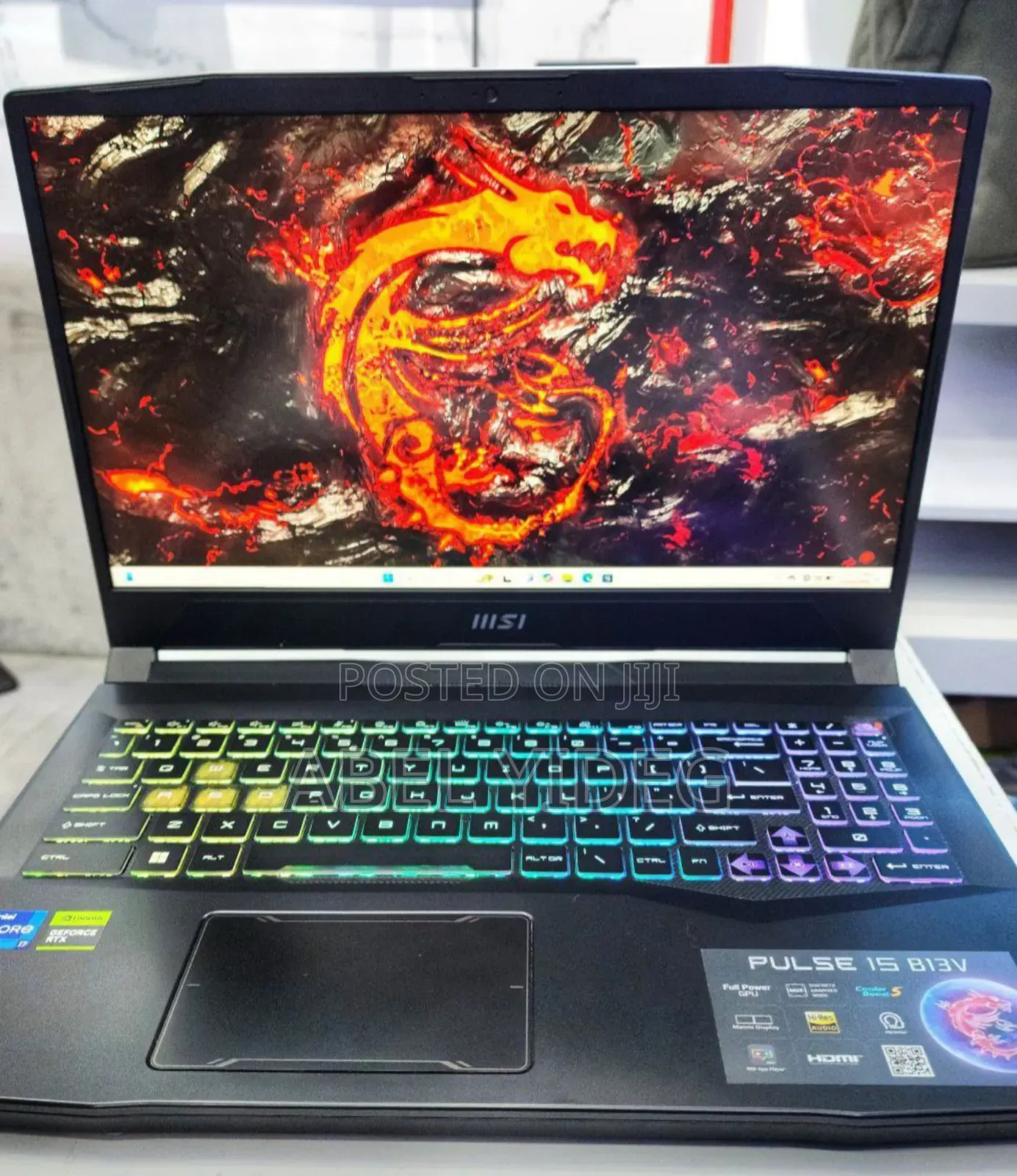 New Laptop MSI Pulse GL66 16GB Intel Core I7 SSD 1T