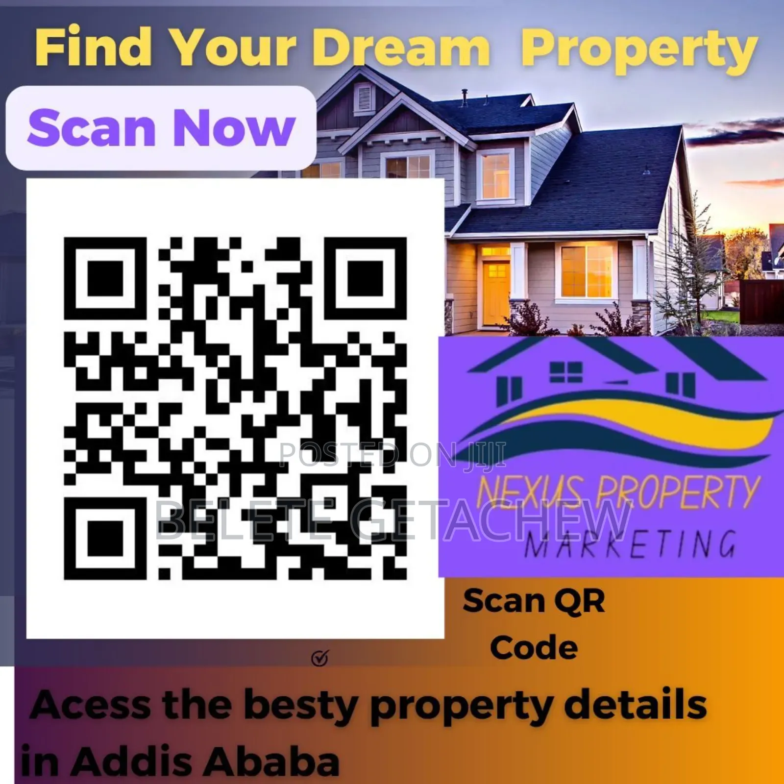 Land for Sale at Yeka Abado 2070sqm