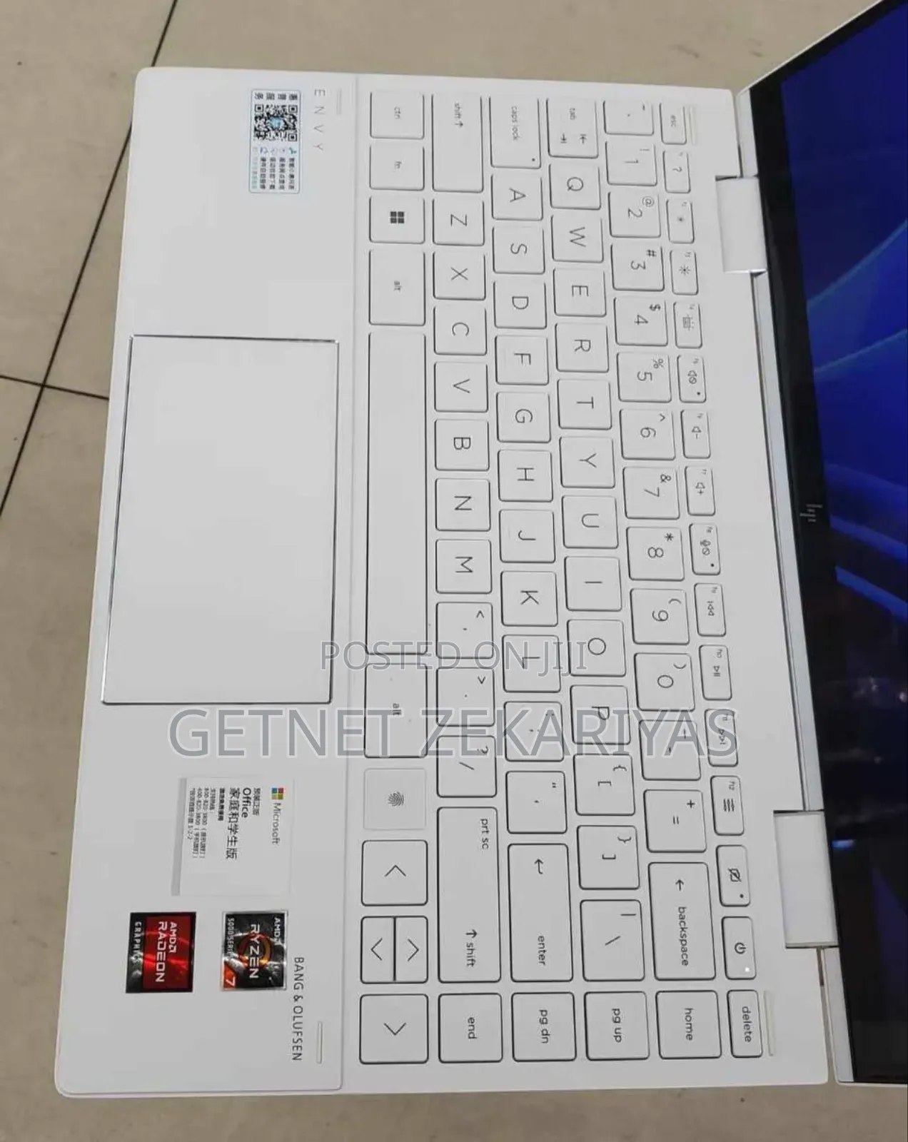 New Laptop HP Envy X360 16GB AMD Ryzen 7 SSD 512GB