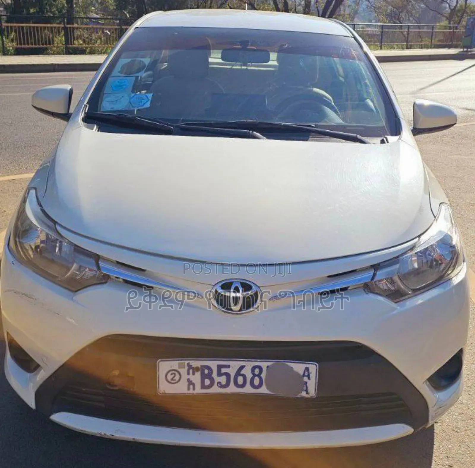 Toyota Yaris 2014 White