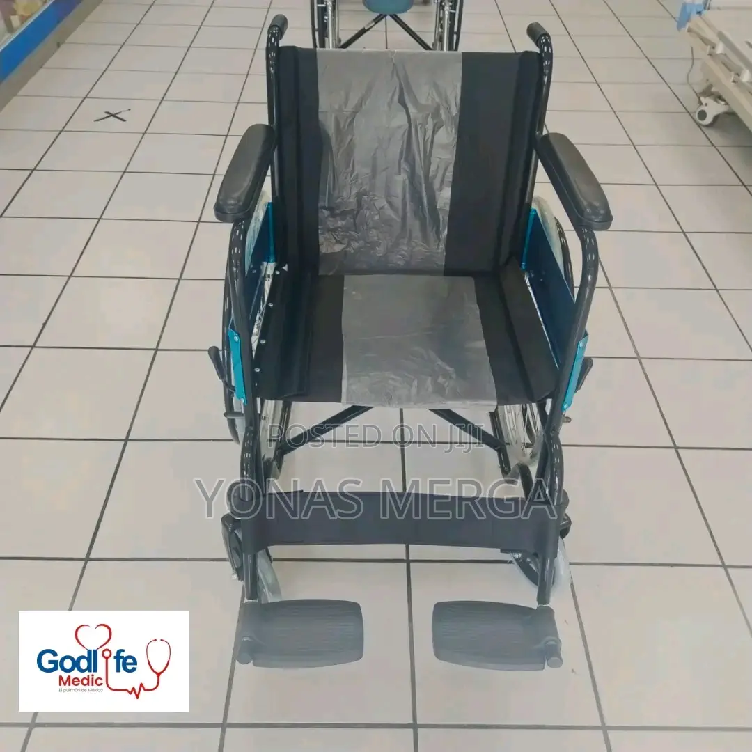 ዊልቼር∞Medical Steel Manual Wheelchair for Disabled DY01809-46