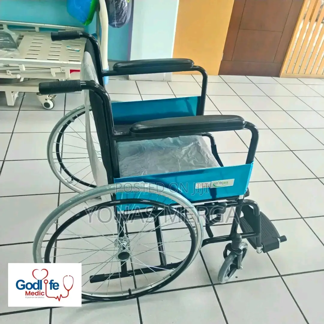 ዊልቼር∞Medical Steel Manual Wheelchair for Disabled DY01809-46