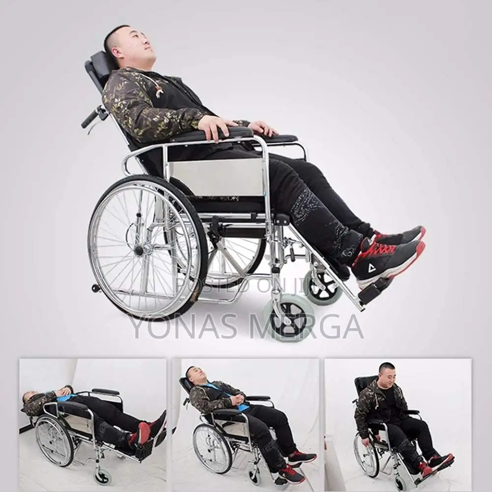 Commode Wheelchair帶wheelchair哥portable and Foldable ዊልቼር