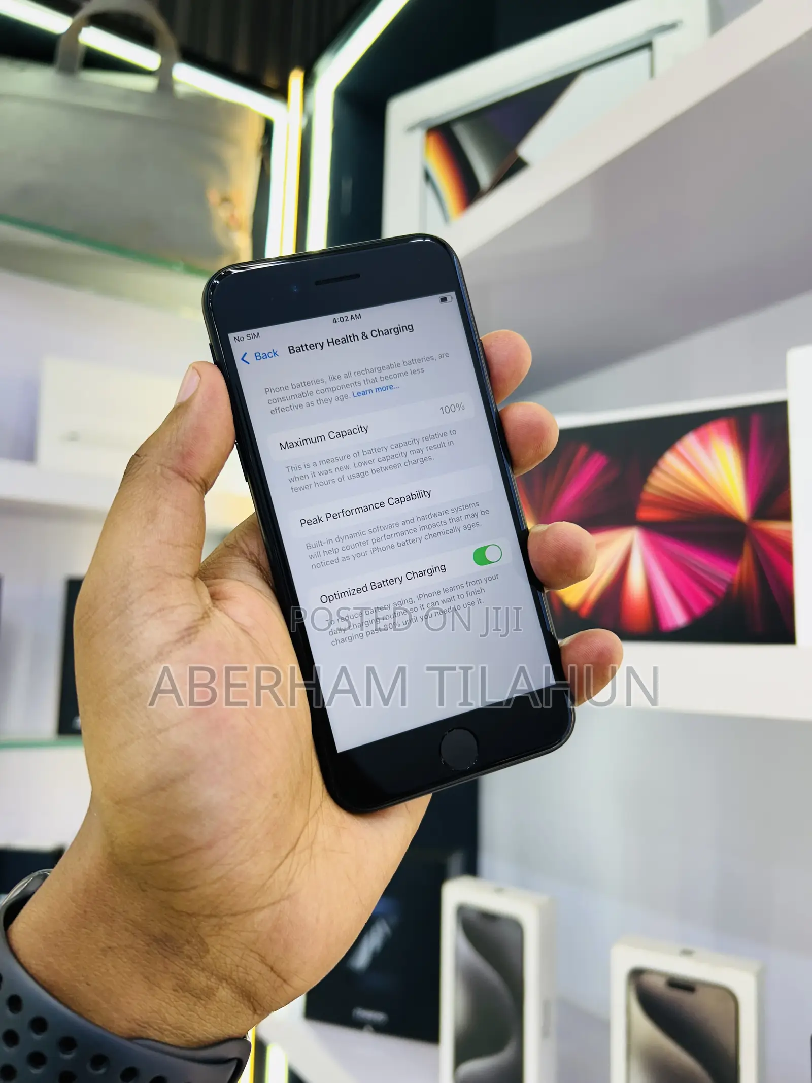 New Apple iPhone SE (2022) 64 GB Black