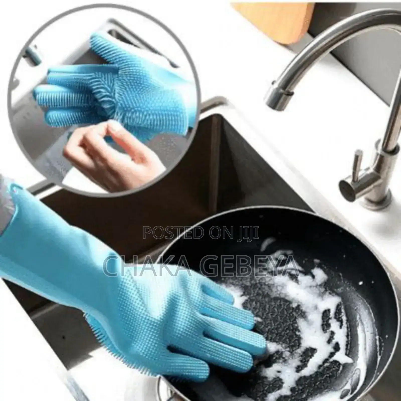 Magic Silicone Dishwashing Gloves