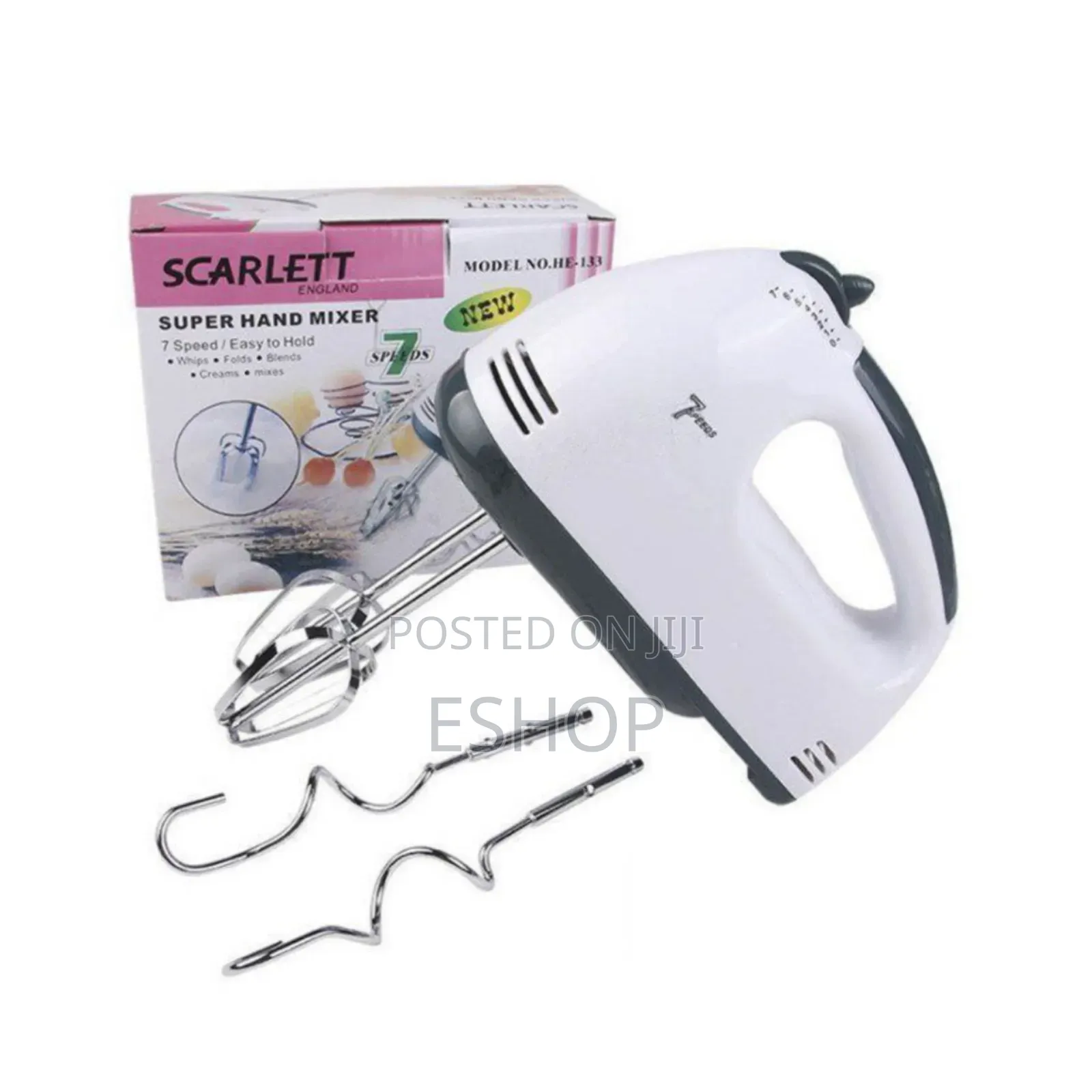 User-Friendly Hand Mixer With Ergonomic Grip