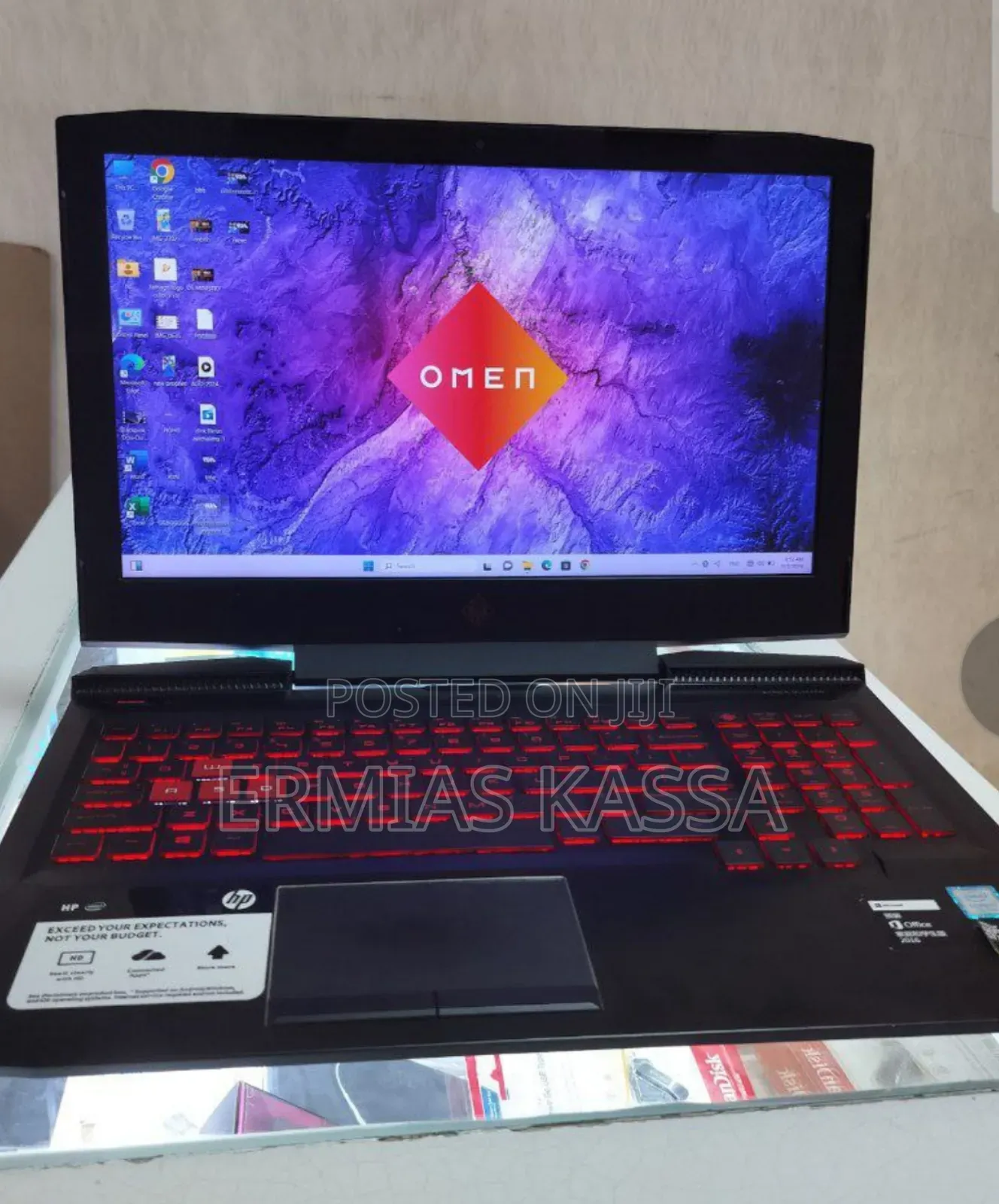 New Laptop HP Omen X 16GB Intel Core I7 SSD 512GB