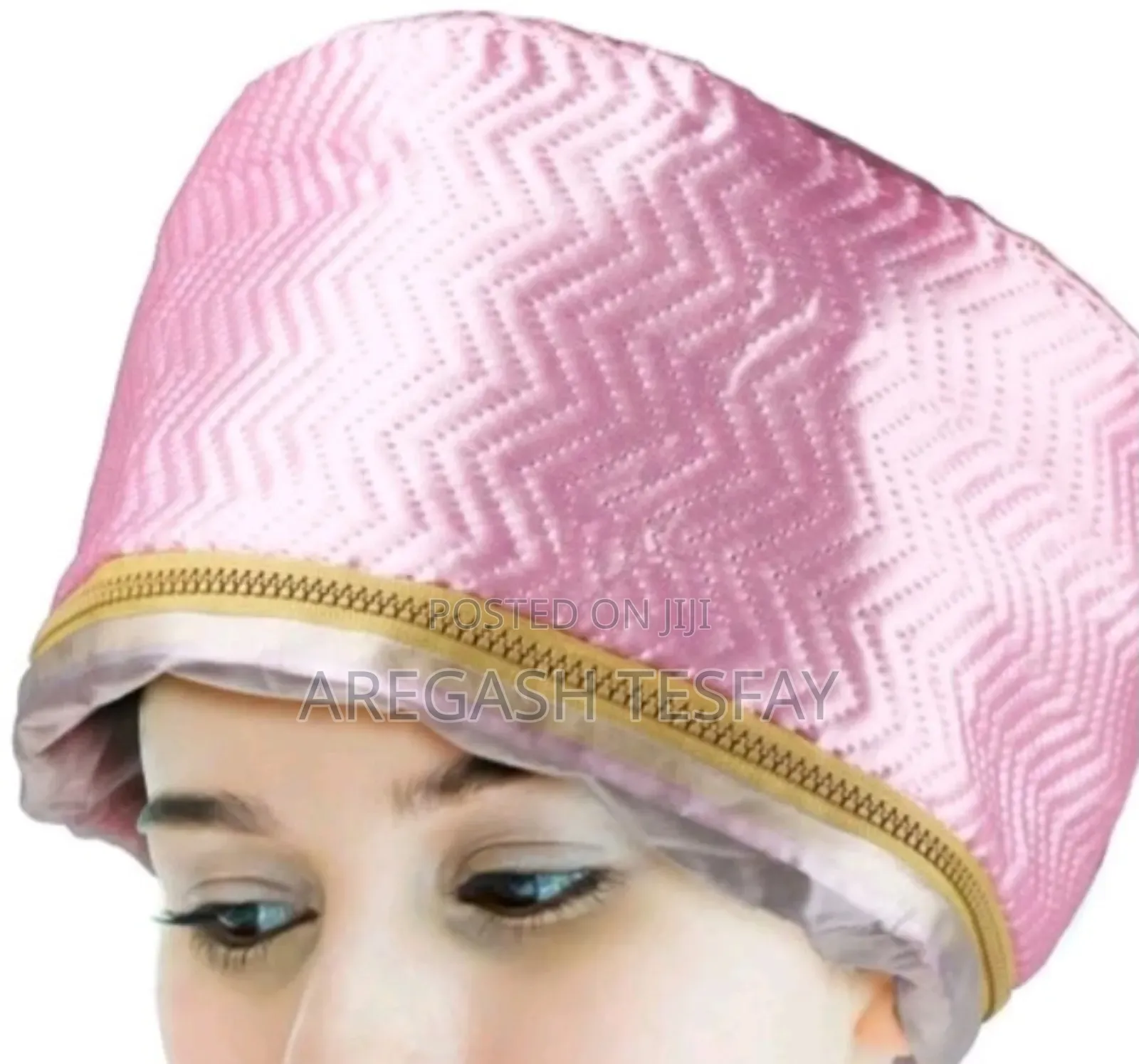 Satin Hair Steamer Cap