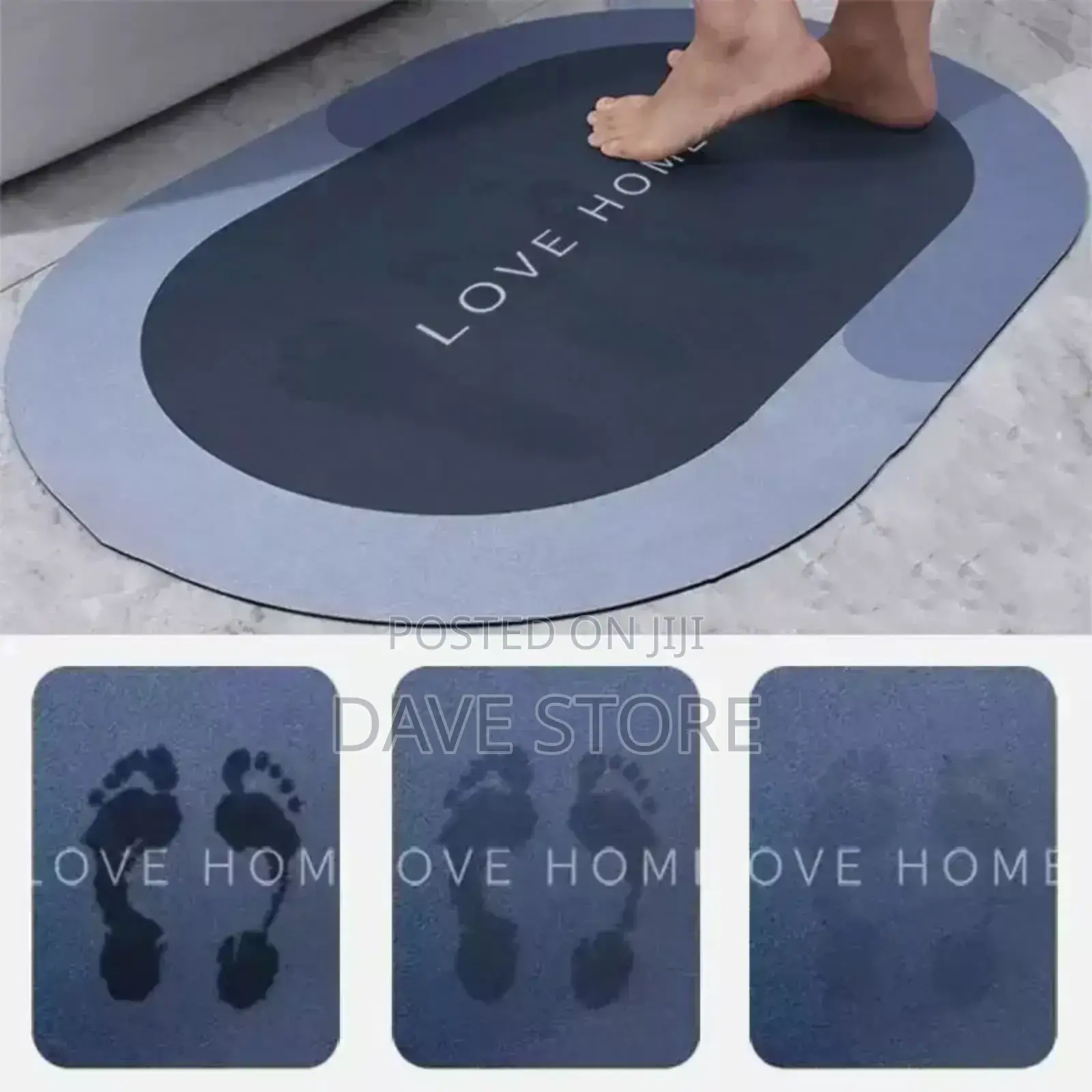 Super Absorbent Bathroom Rugs 