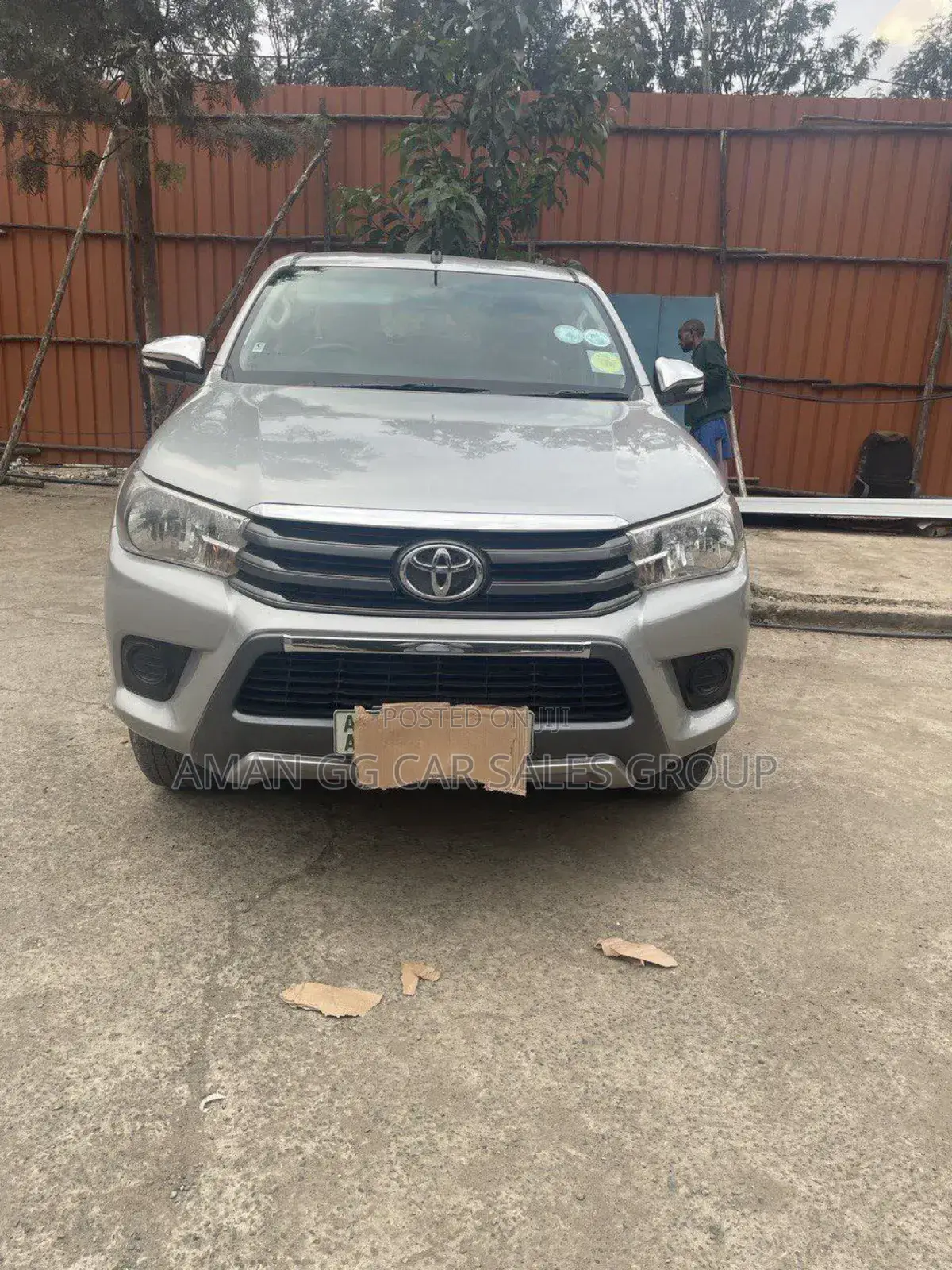 Toyota Hilux 2017 Gray