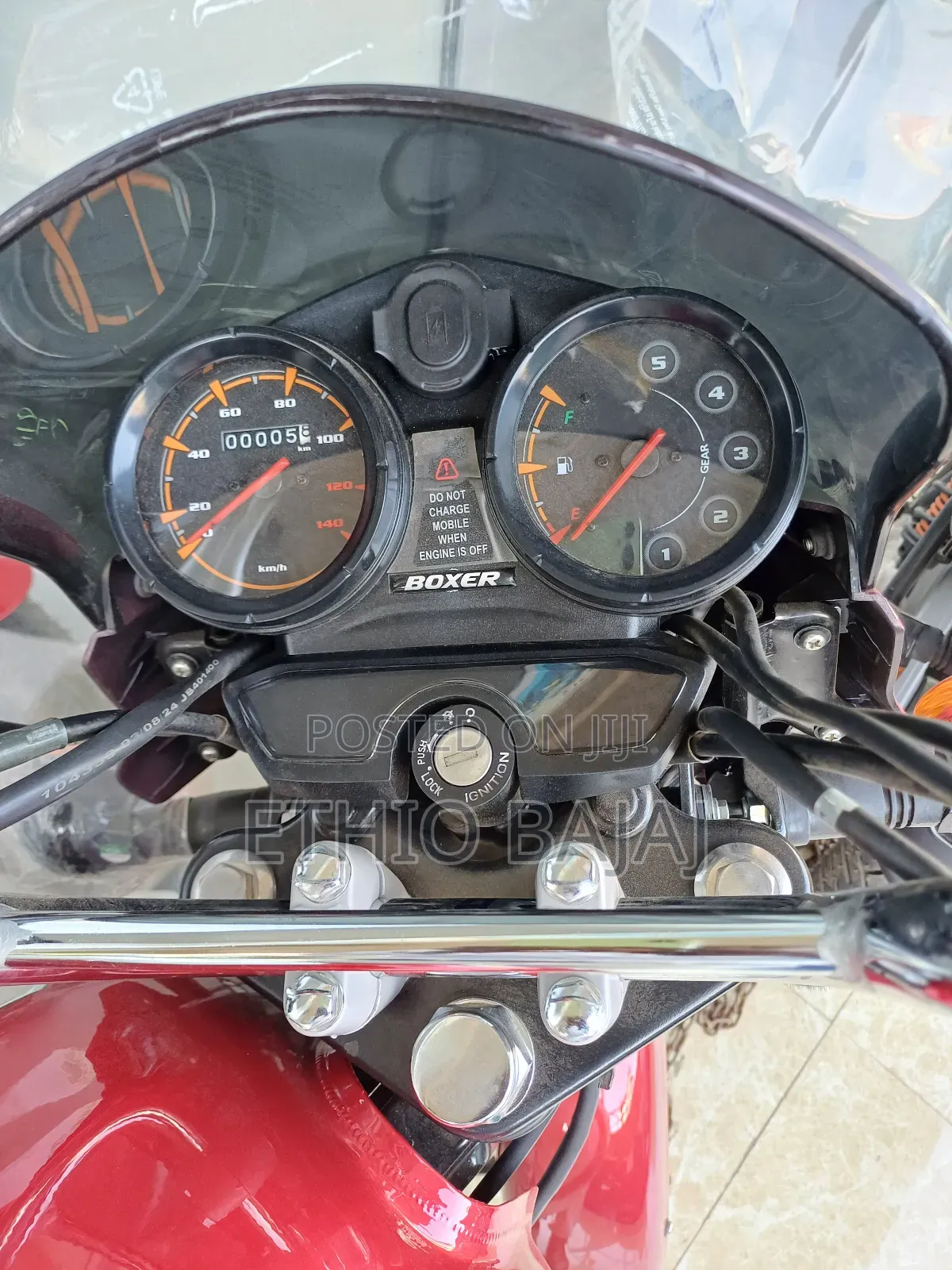 New Motorcycle 2024 Red