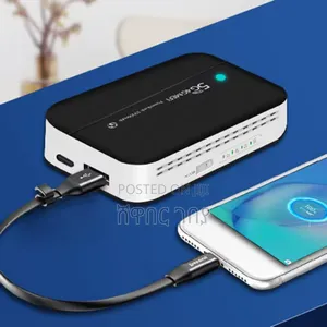 2 in 1 Power Bank Pocket Wifi Router ፓወር ባንክ እና ራውተር አንድላይ