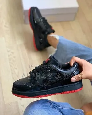 Air Jordan 1 Black Read Master Quality Shoes for You 