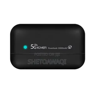 Pocket Wifi Router With Powerbank