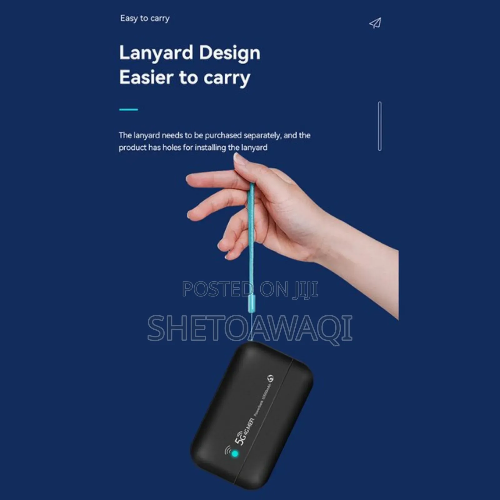 Pocket Wifi Router With Powerbank