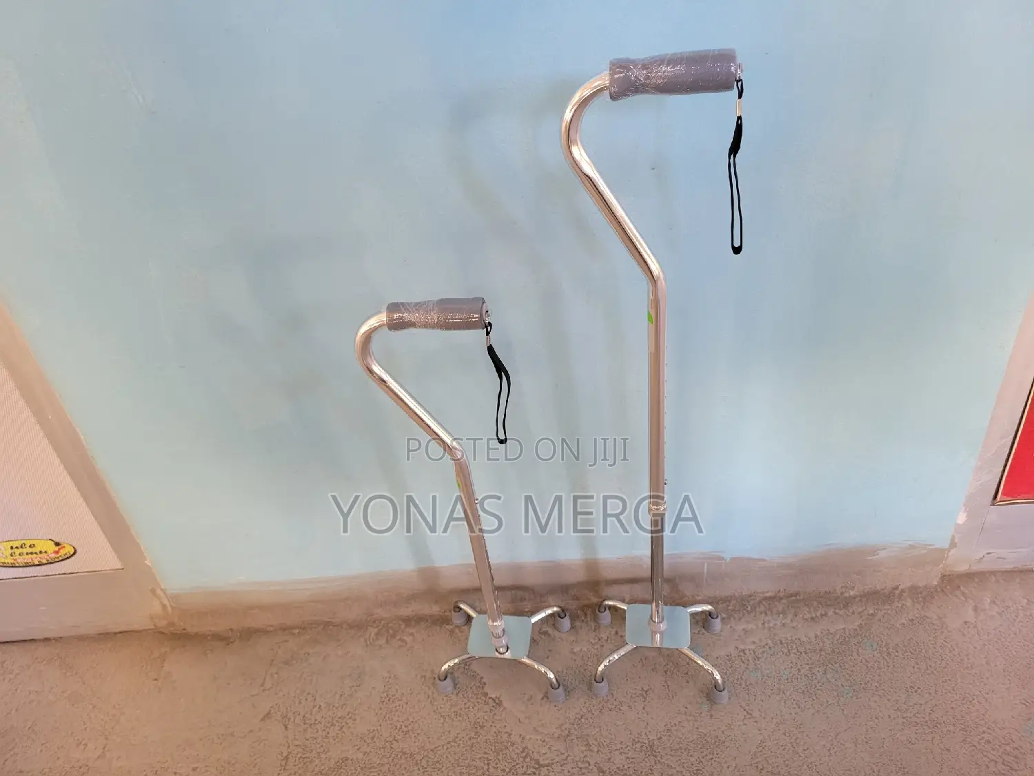 Walking Cane anti-Tripping Foot Design cane for አረጋዉያን stick