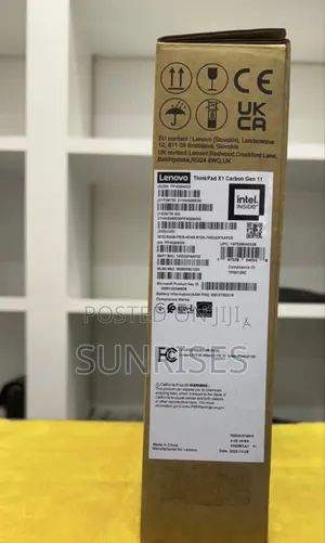 New Laptop Lenovo ThinkPad X1 Carbon 32GB Intel Core I7 SSD 1T