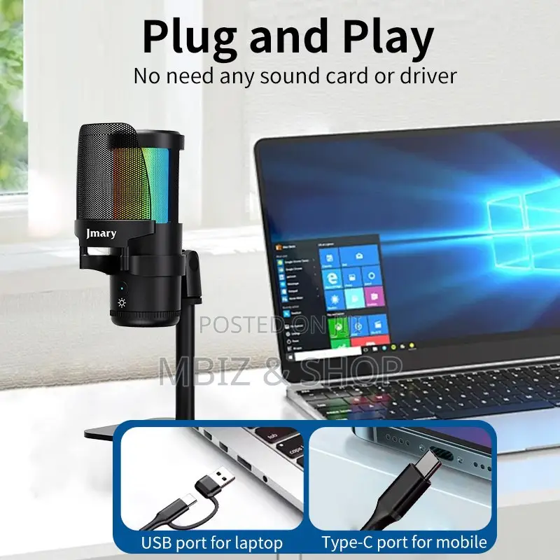 Jmary Pw13 USB Microphone