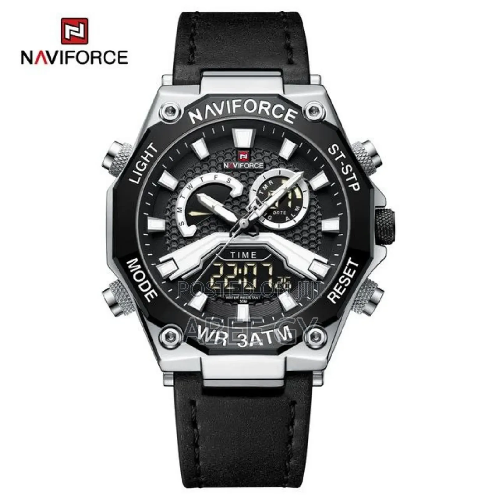 NAVIFORCE Mens Sport Digital Chronograph Watches