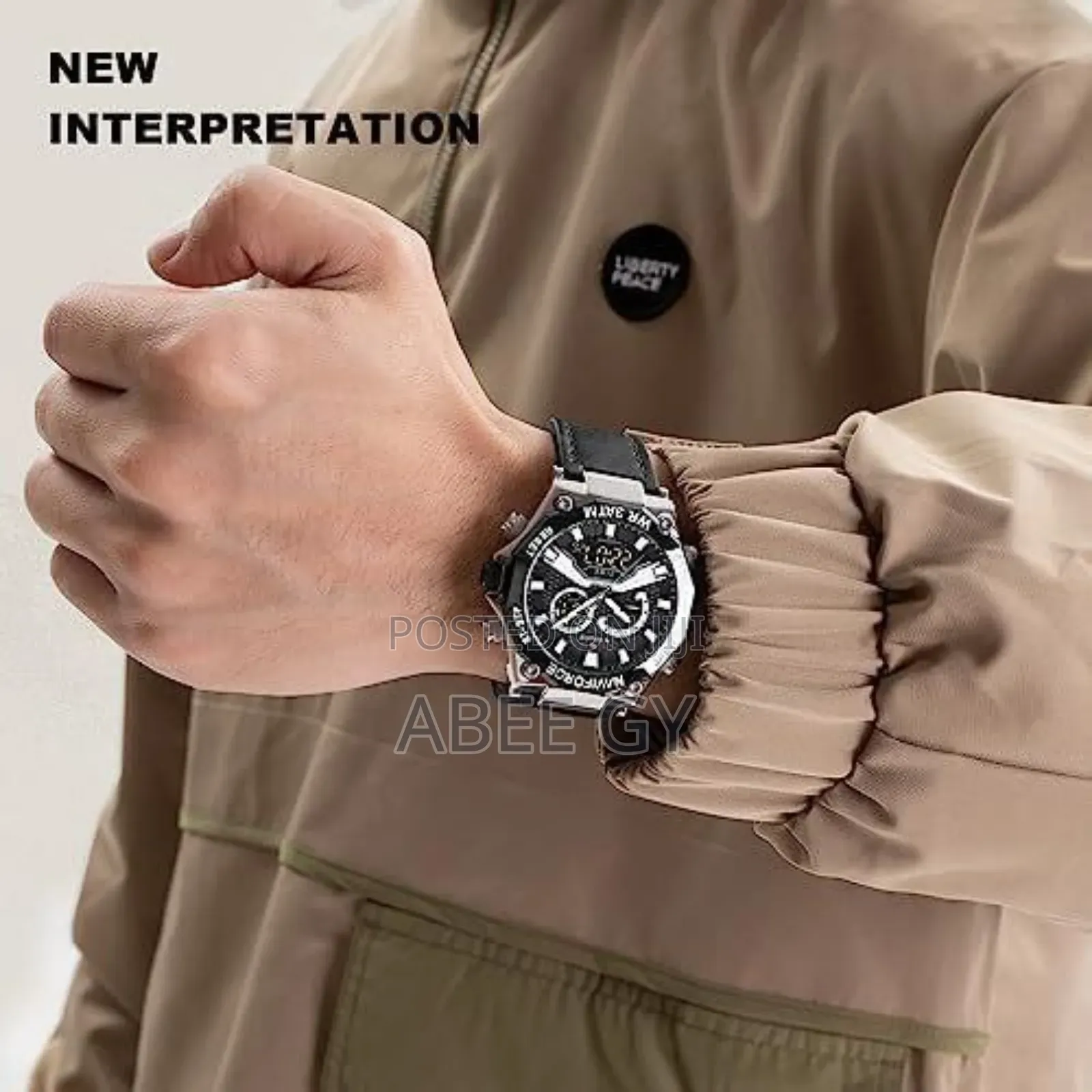 NAVIFORCE Mens Sport Digital Chronograph Watches