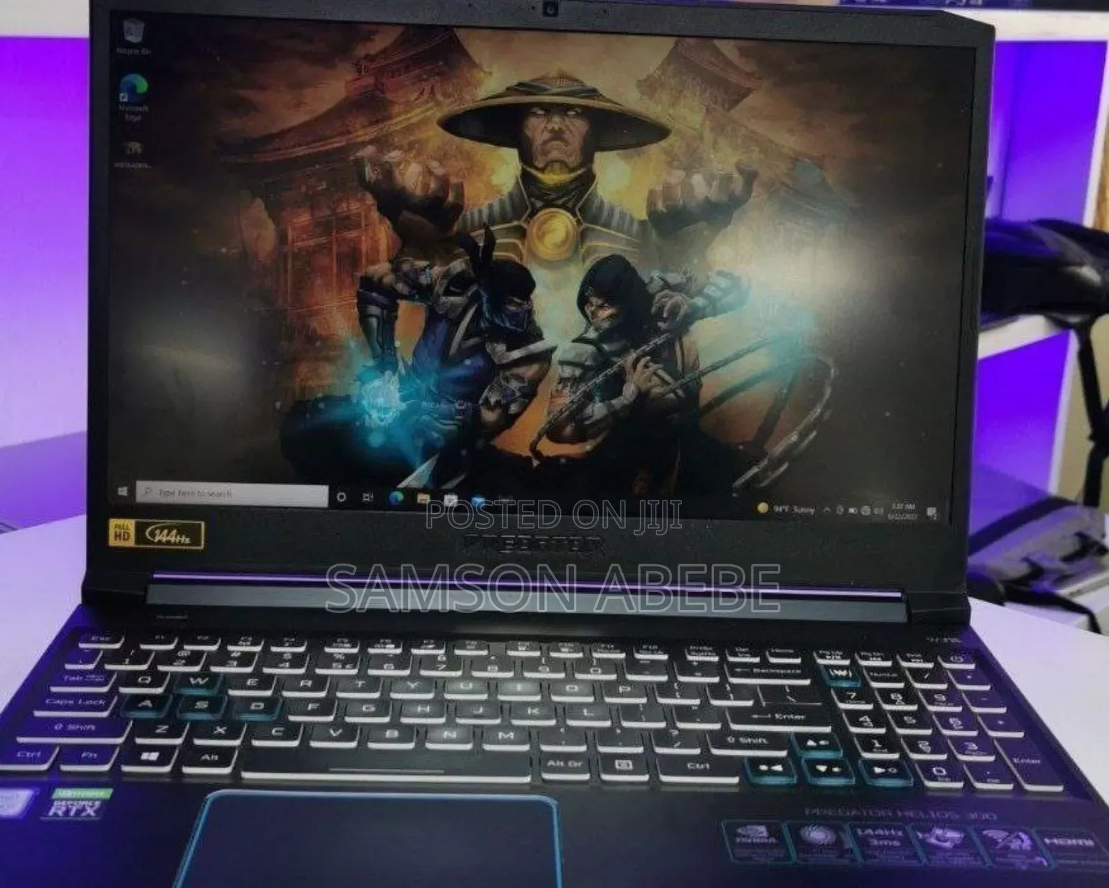 New Laptop Acer Predator Helios 300 16GB Intel Core I7 SSD 512GB