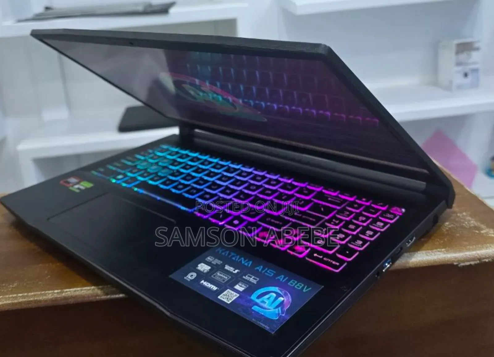 New Laptop MSI Katana 15 16GB AMD Ryzen 7 SSD 1T