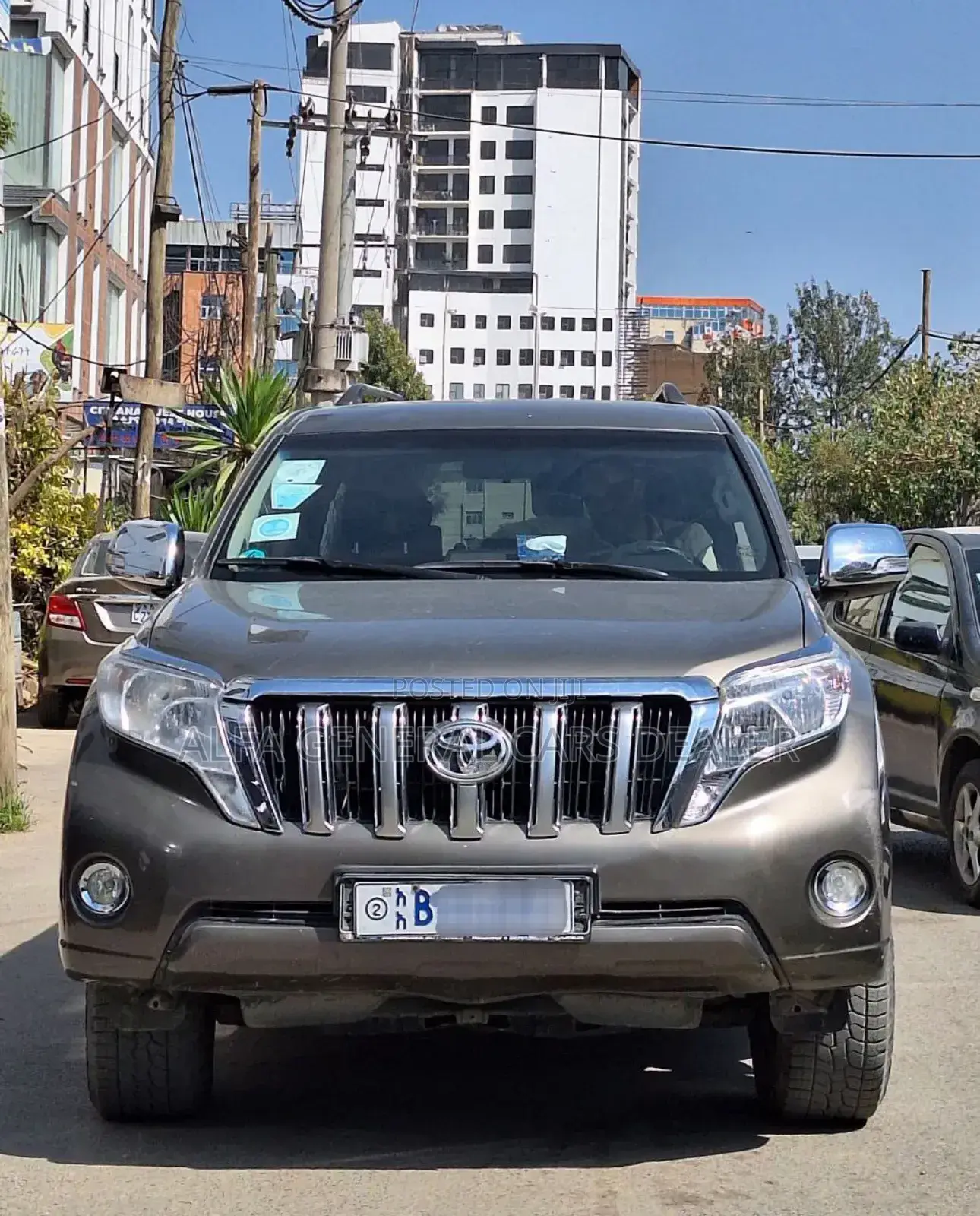Toyota Land Cruiser Prado 2016 Brown