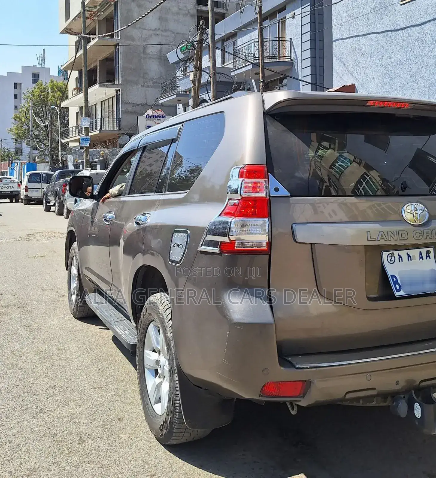 Toyota Land Cruiser Prado 2016 Brown