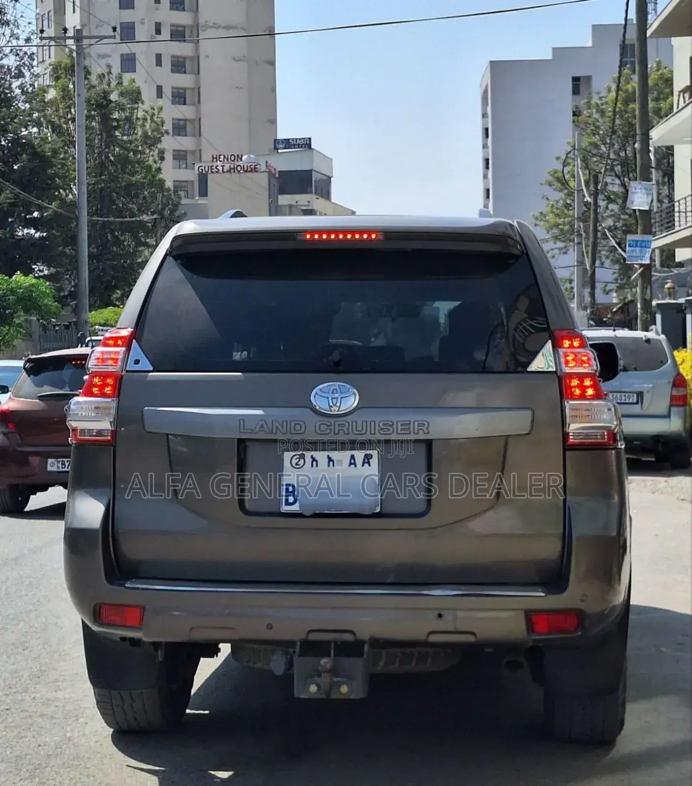 Toyota Land Cruiser Prado 2016 Brown