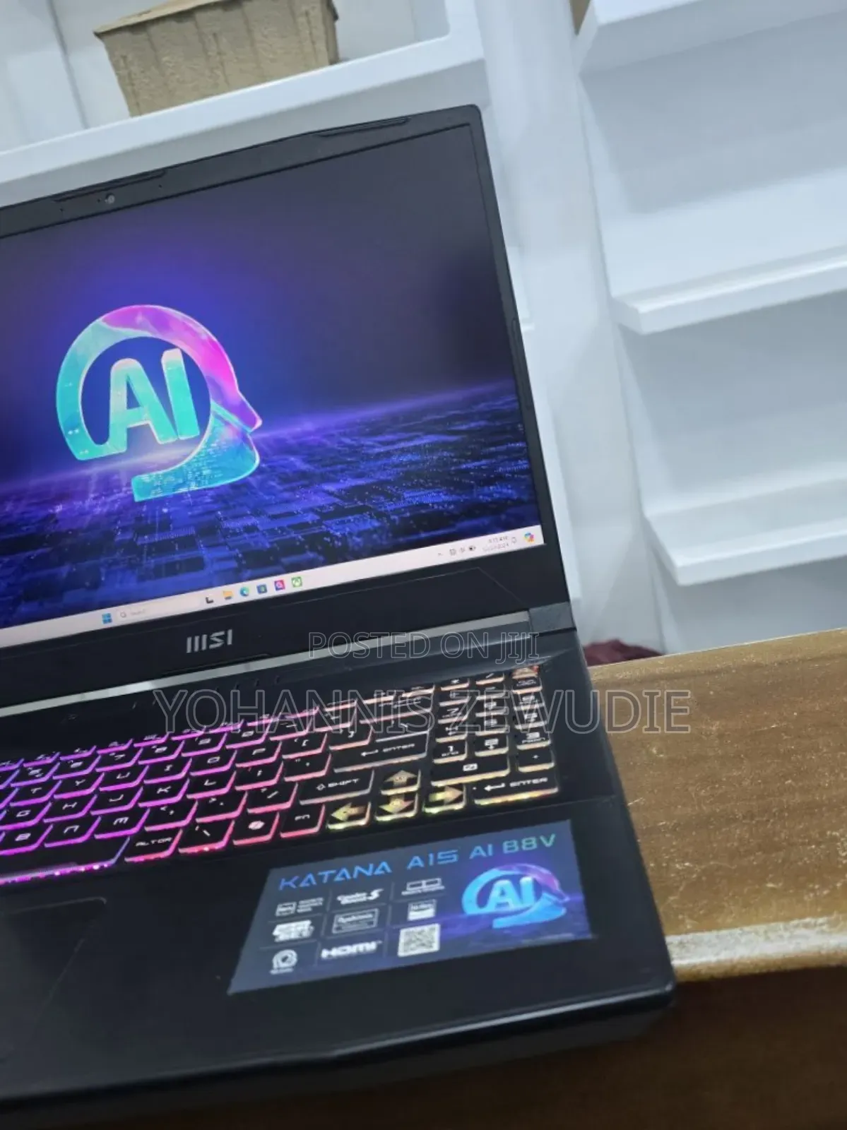 New Laptop MSI Katana 15 16GB AMD Ryzen 7 SSD 1T