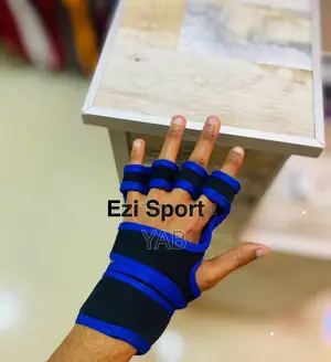 Photo - Blue Gym Gloves