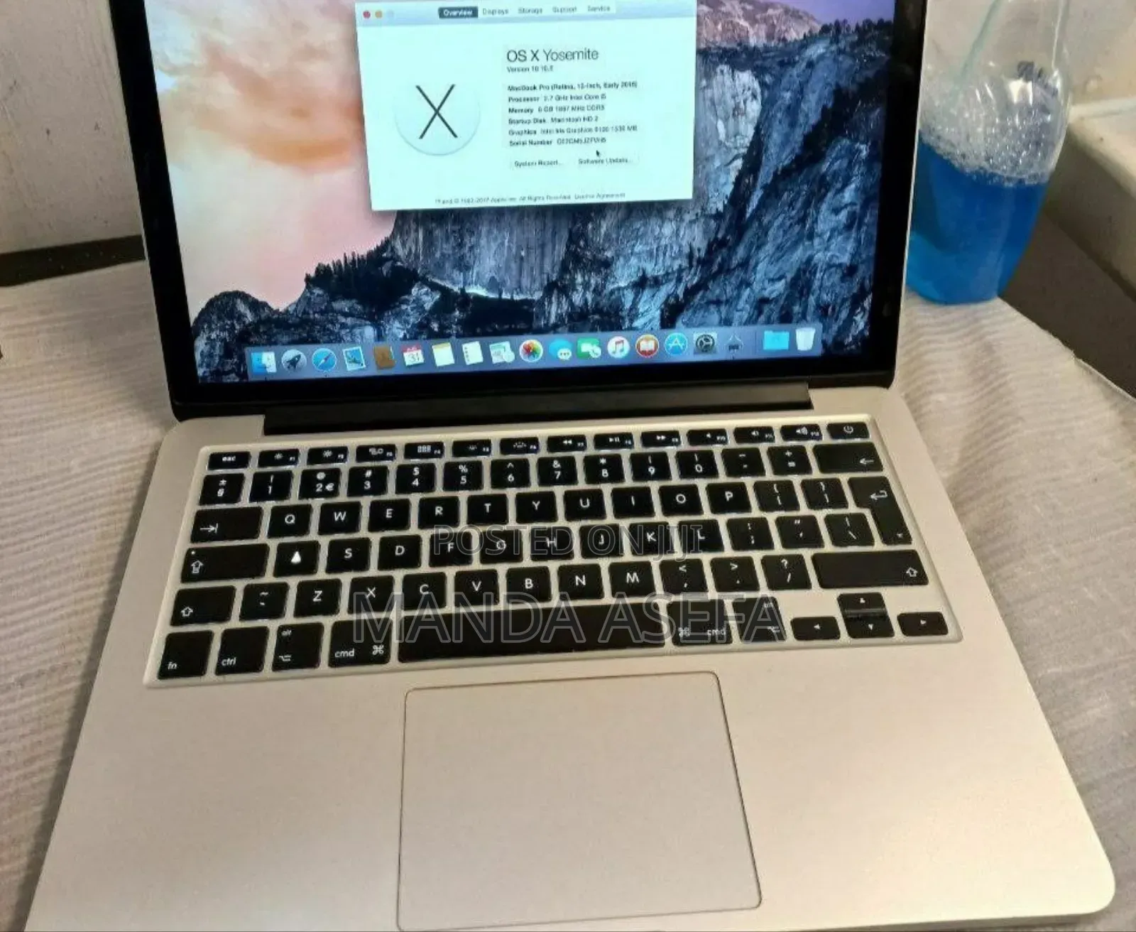 New Laptop Apple MacBook Air 2014 8GB Intel Core I7 SSD 512GB