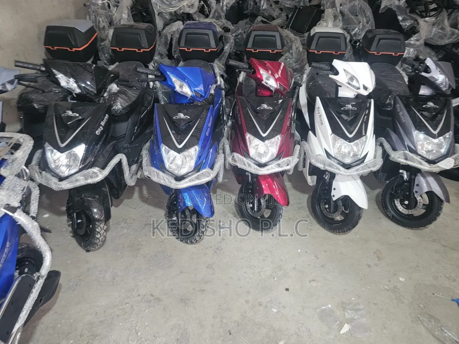 New Motorcycle 2024 Blue