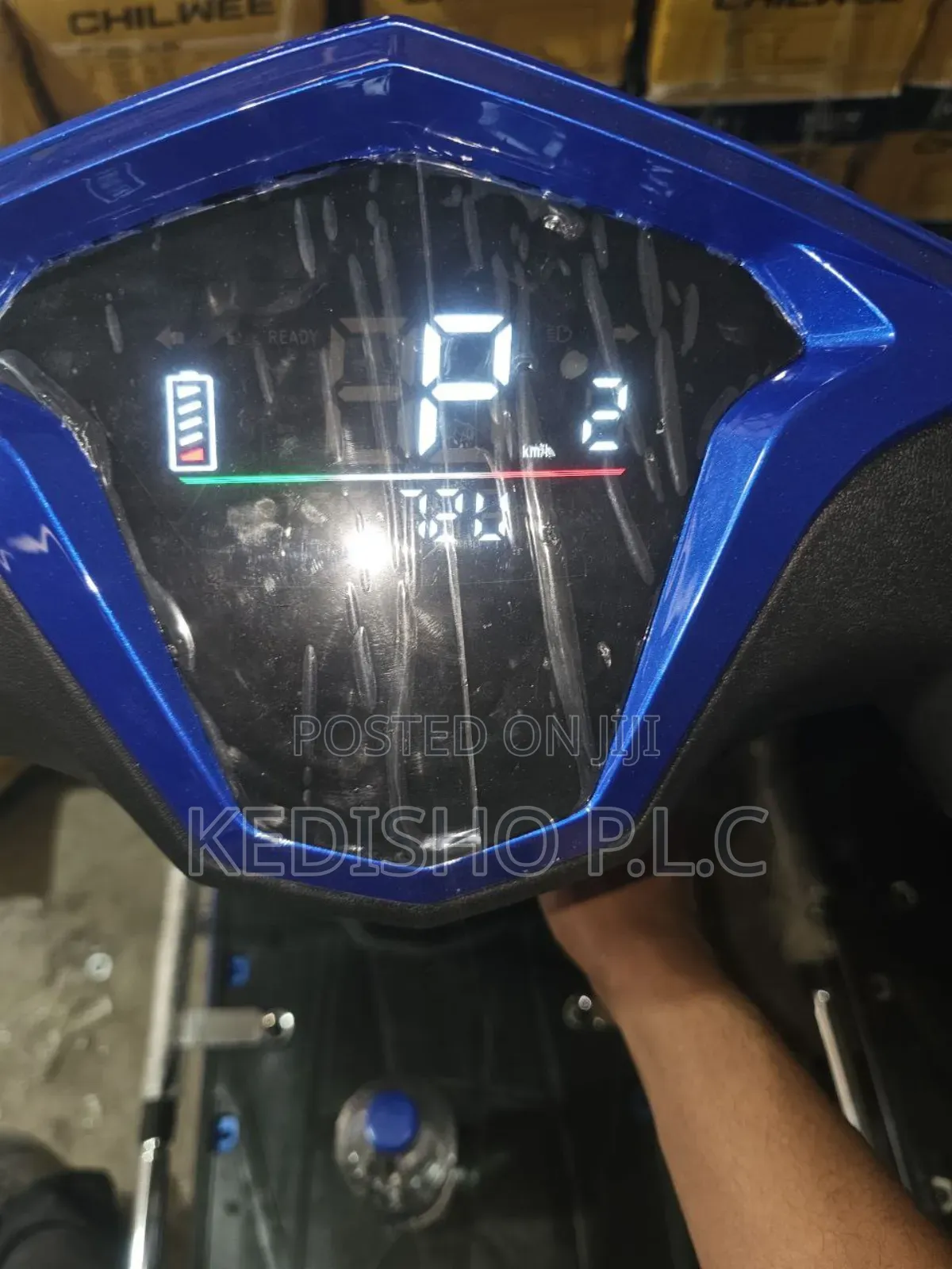 New Motorcycle 2024 Blue