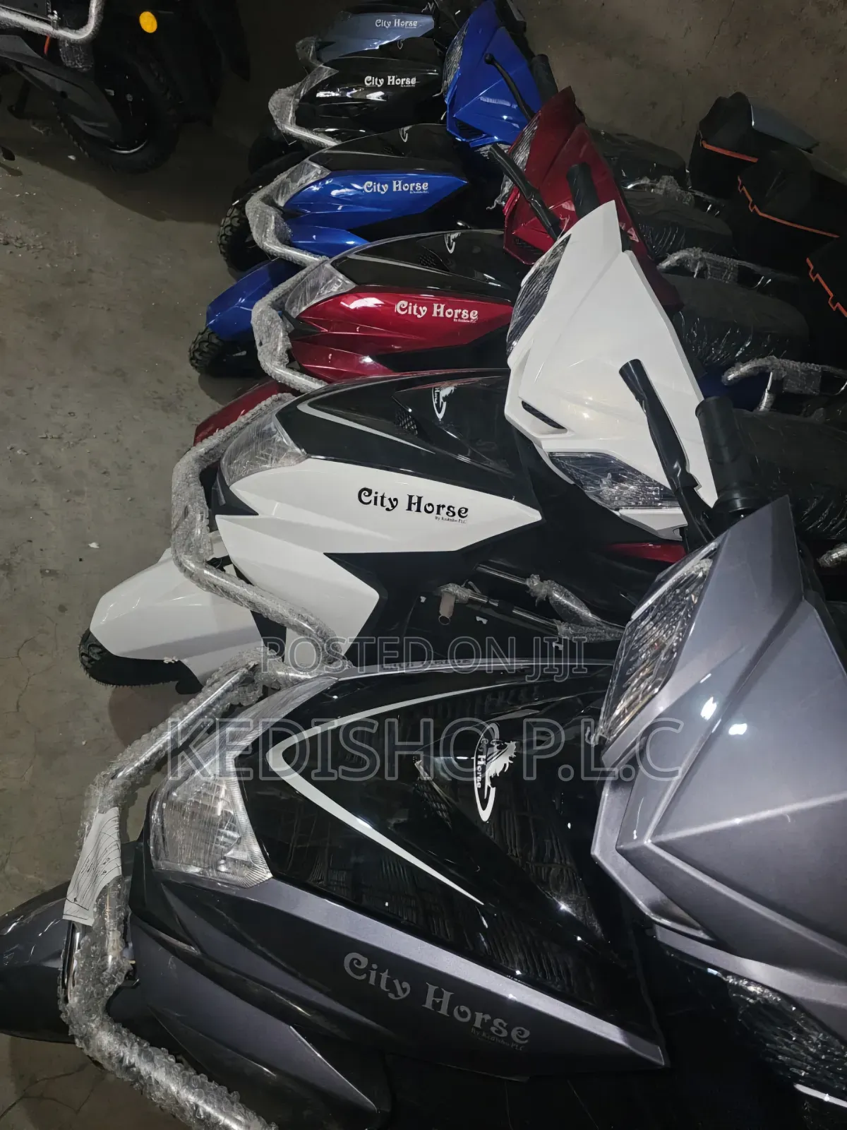 New Motorcycle 2024 Blue