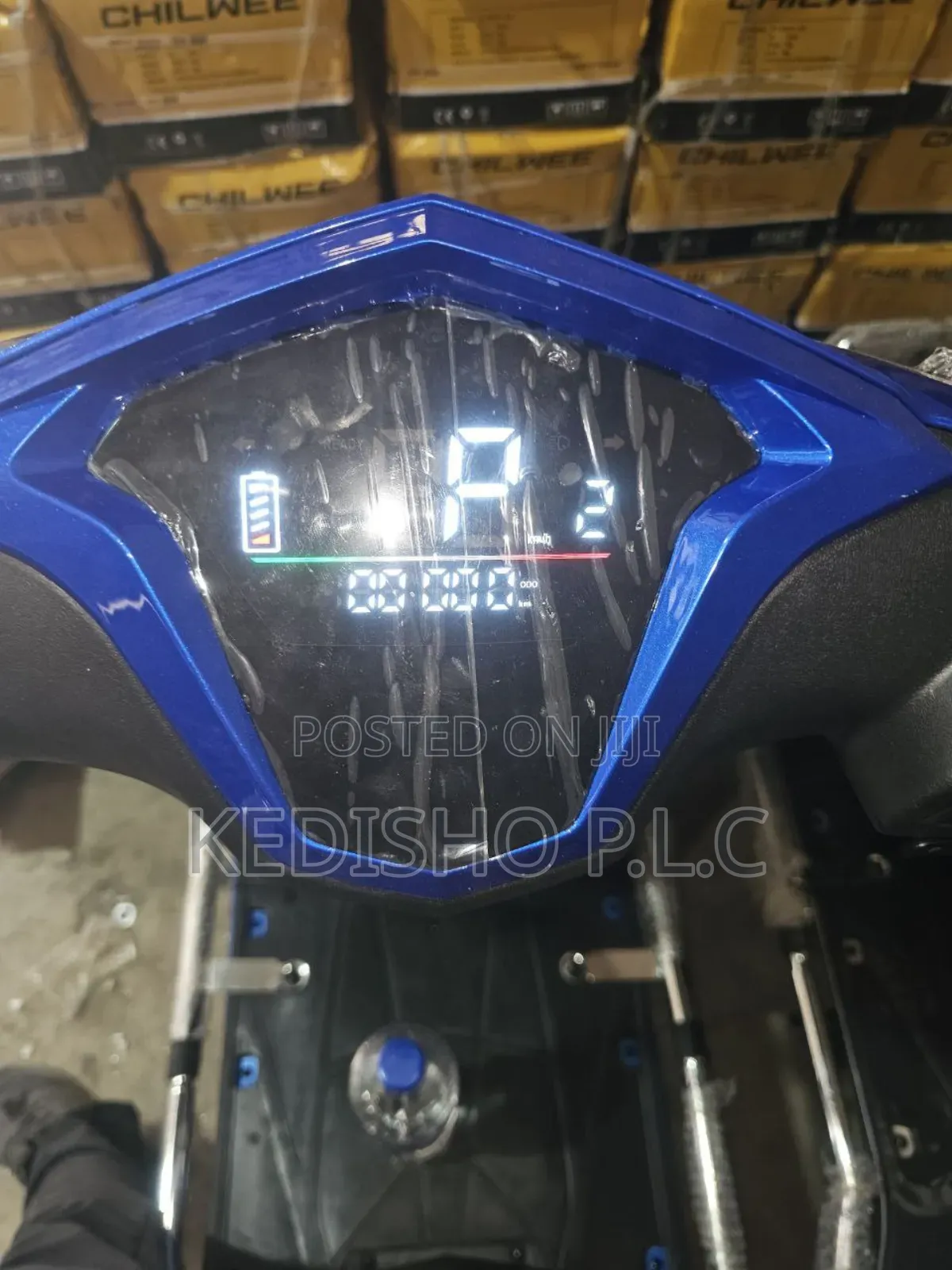 New Motorcycle 2024 Blue