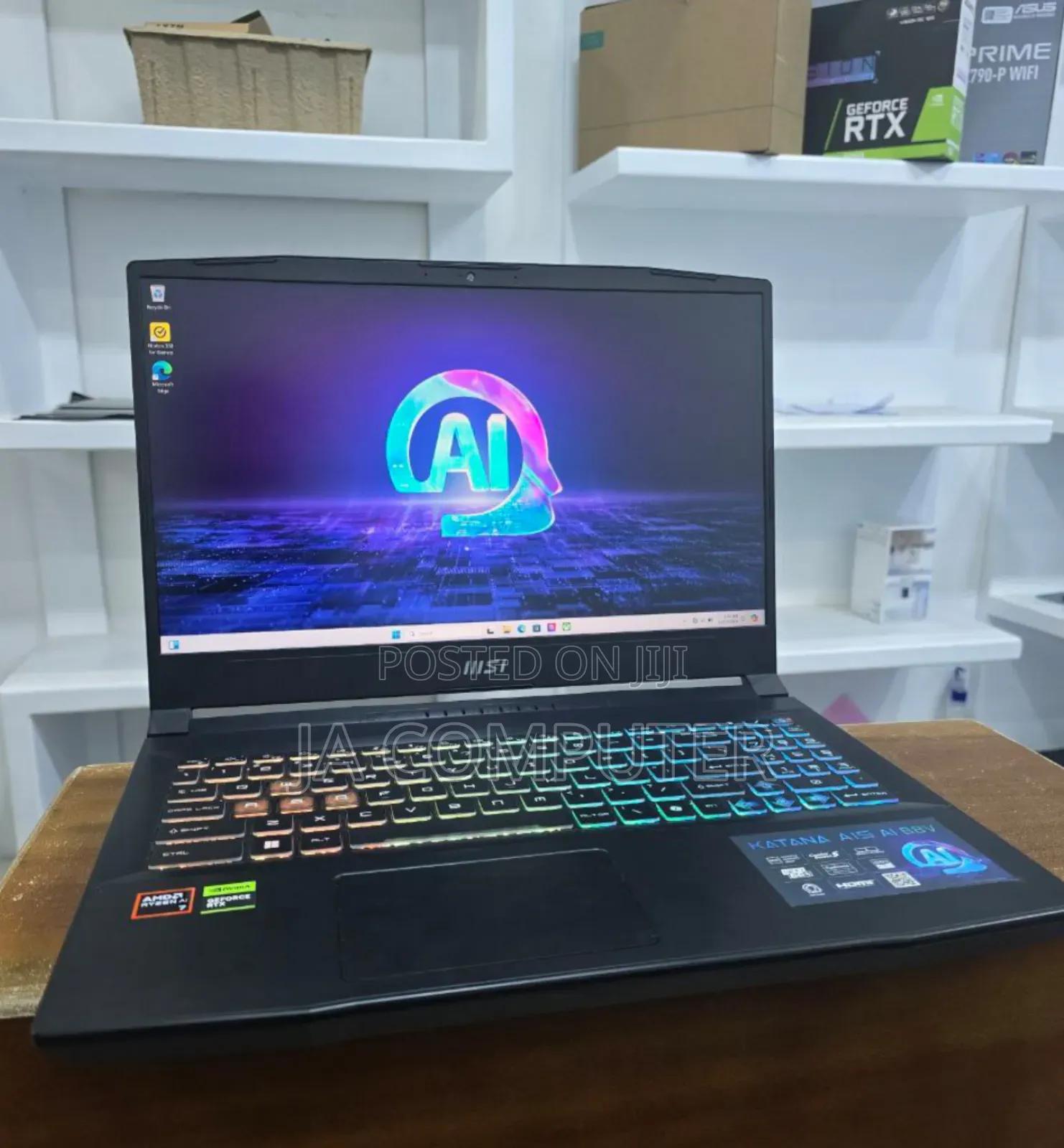 New Laptop MSI Katana GF66 16GB AMD Ryzen 7 SSD 1T