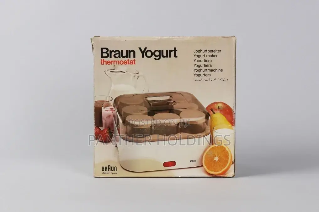እርጎ ማዘጋጃ | Braun Yogurt Thermostat for Perfect Yogurt