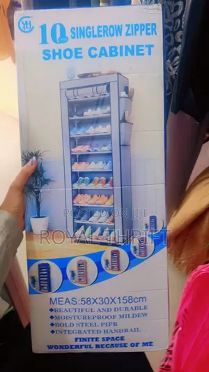 Photo - Dust Proof Shoe Rack