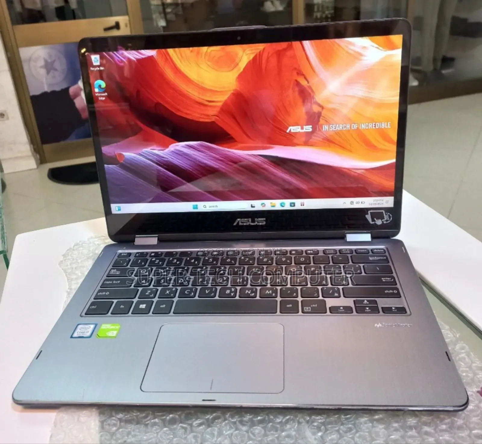 New Laptop Asus VivoBook Flip 14 TP401NA 8GB Intel Core I7 HDD 1T