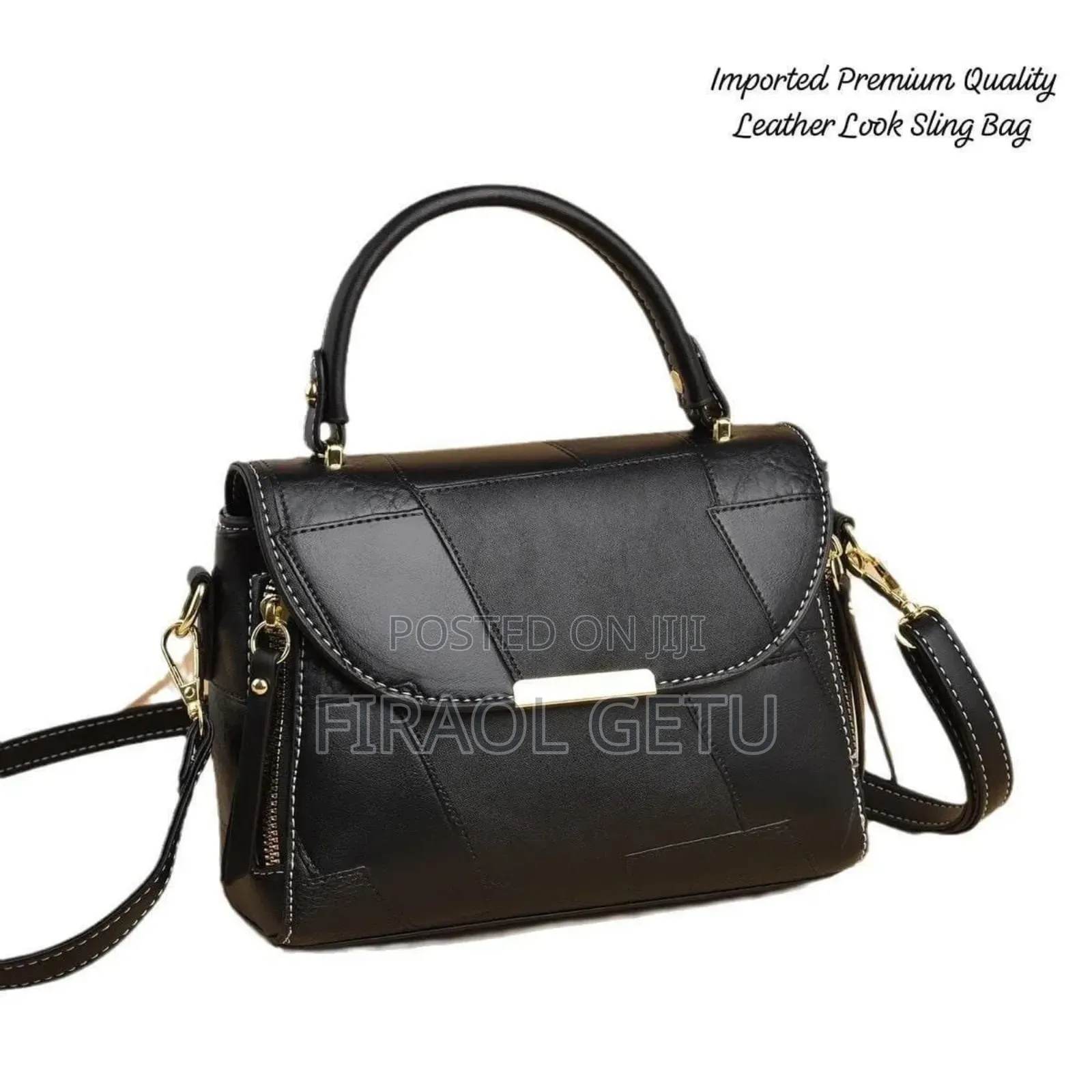 Imported Premium Quality Cute Classy Leather Look Sling Bag*