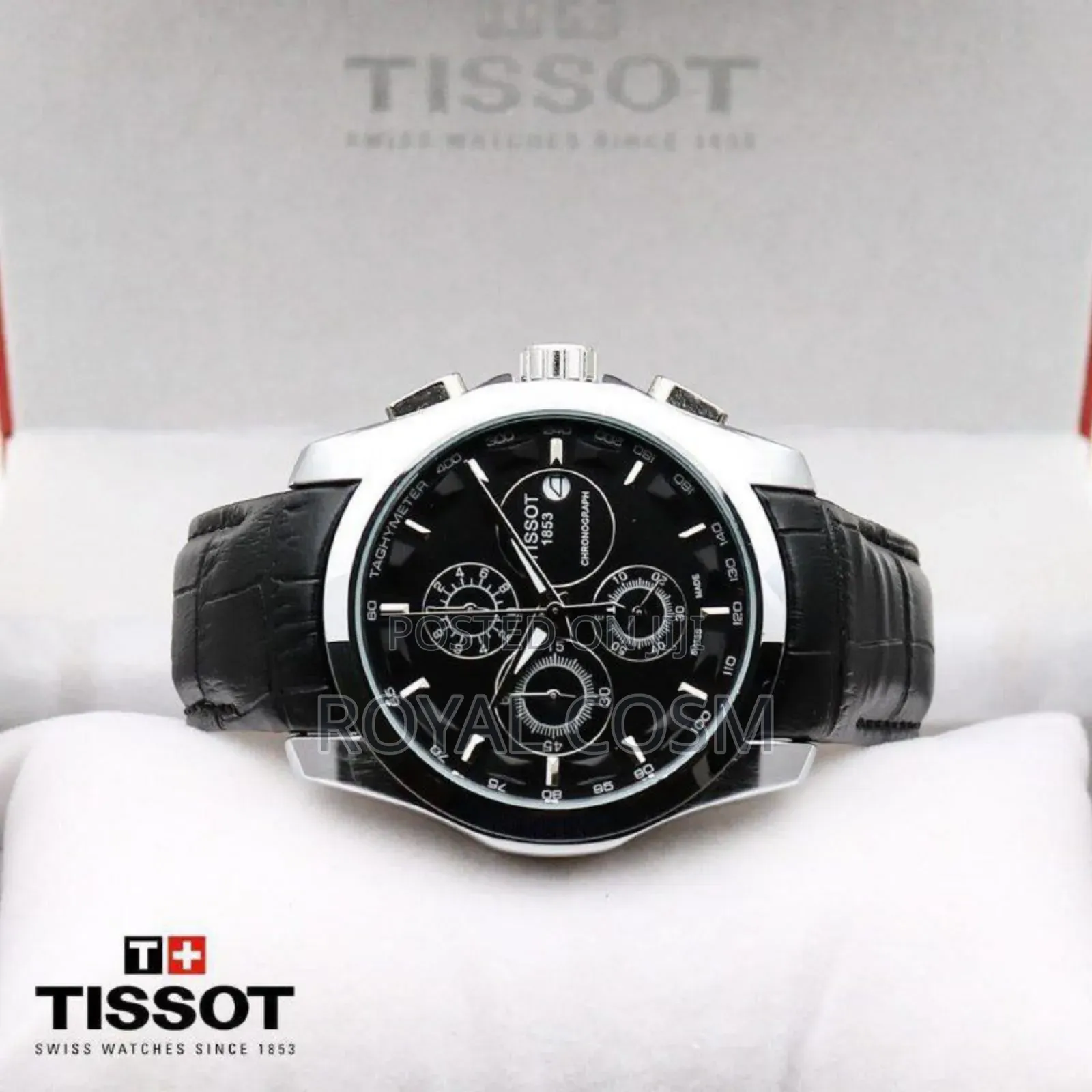 Tissot Leather Strap Men's Watches