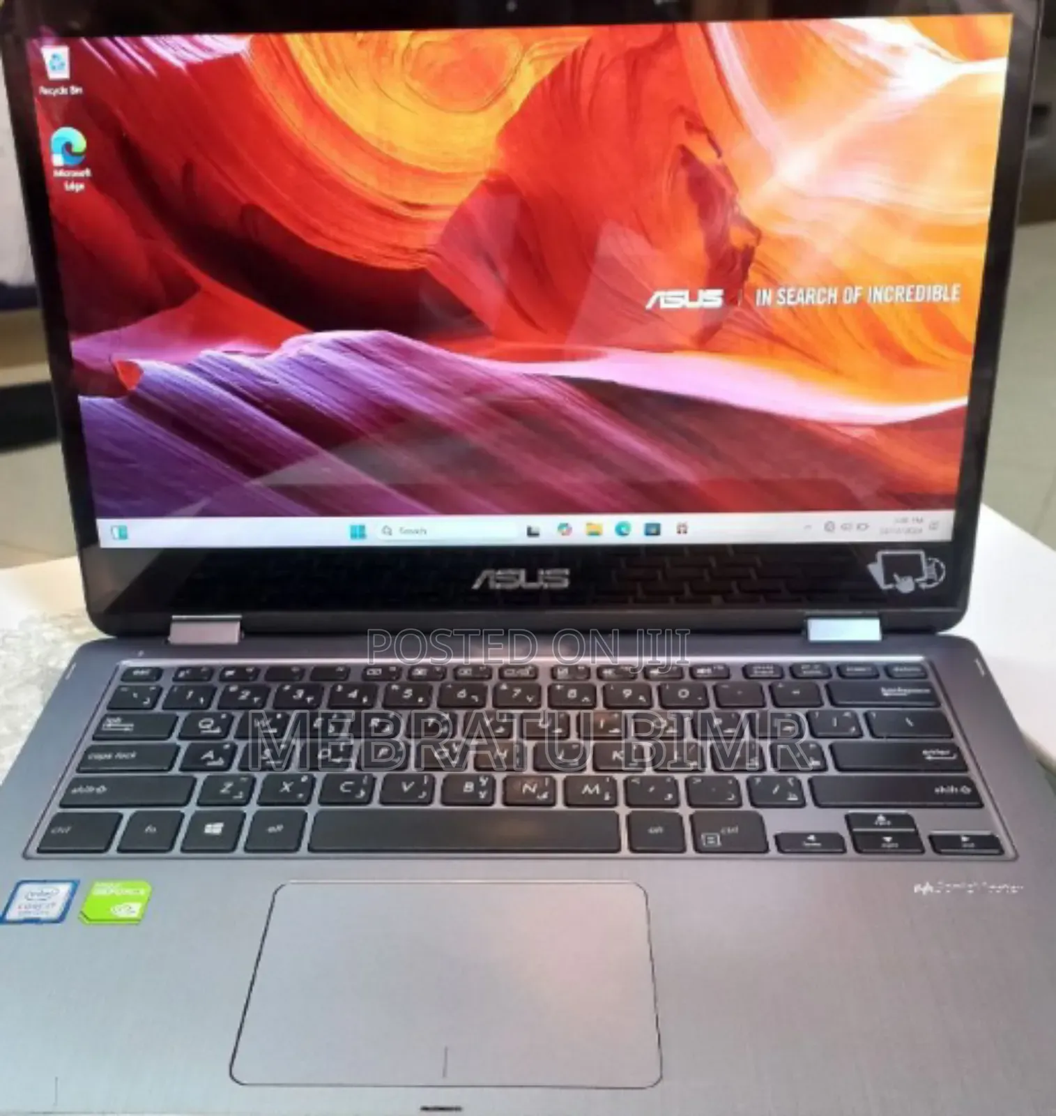 New Laptop Asus VivoBook Flip 14 TP410UA 8GB Intel Core I7 HDD 1T