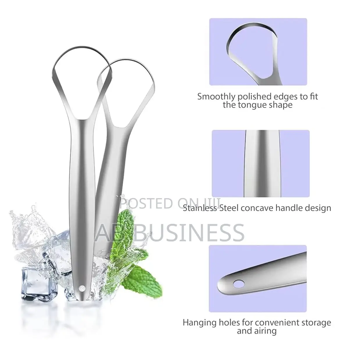 Boulton Tongue Scraper for Adults