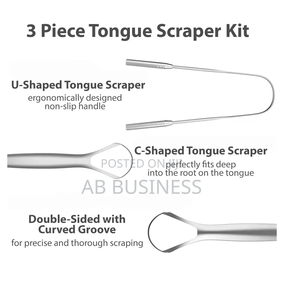 Boulton Tongue Scraper for Adults