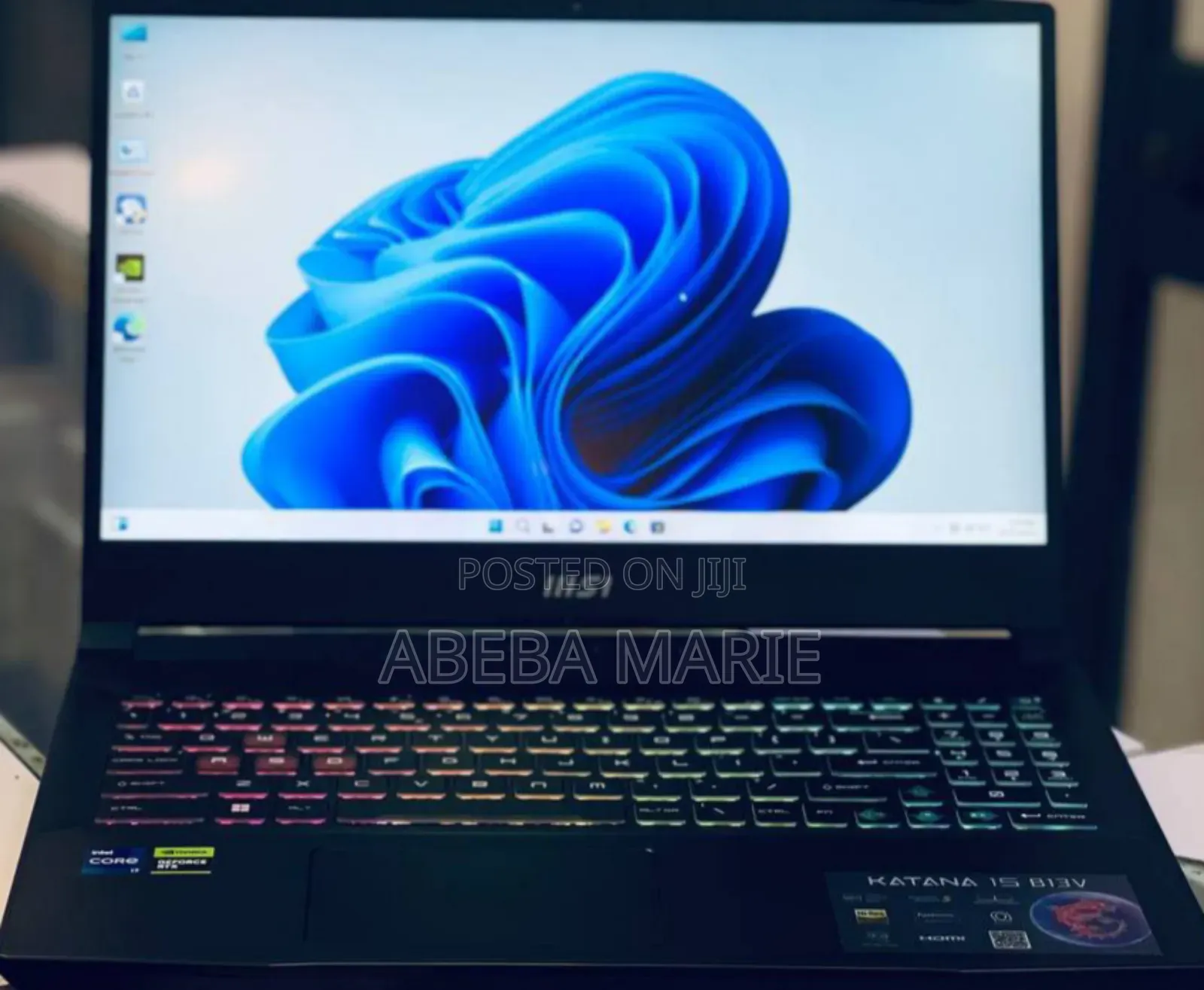 New Laptop MSI Katana 15 16GB Intel Core I7 SSD 1T