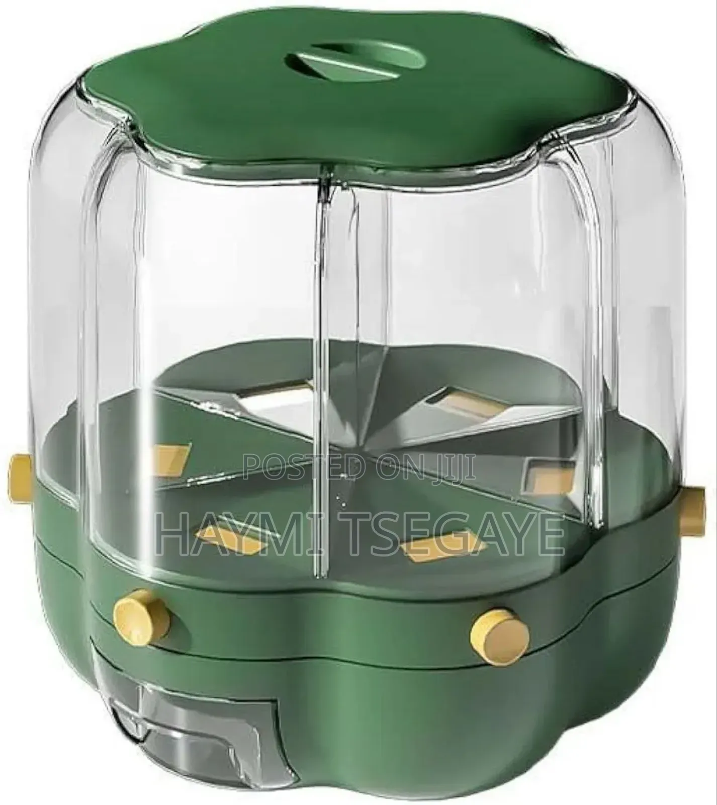 የሚሽከረከር የጥራጥሬ ማስቀመጫ